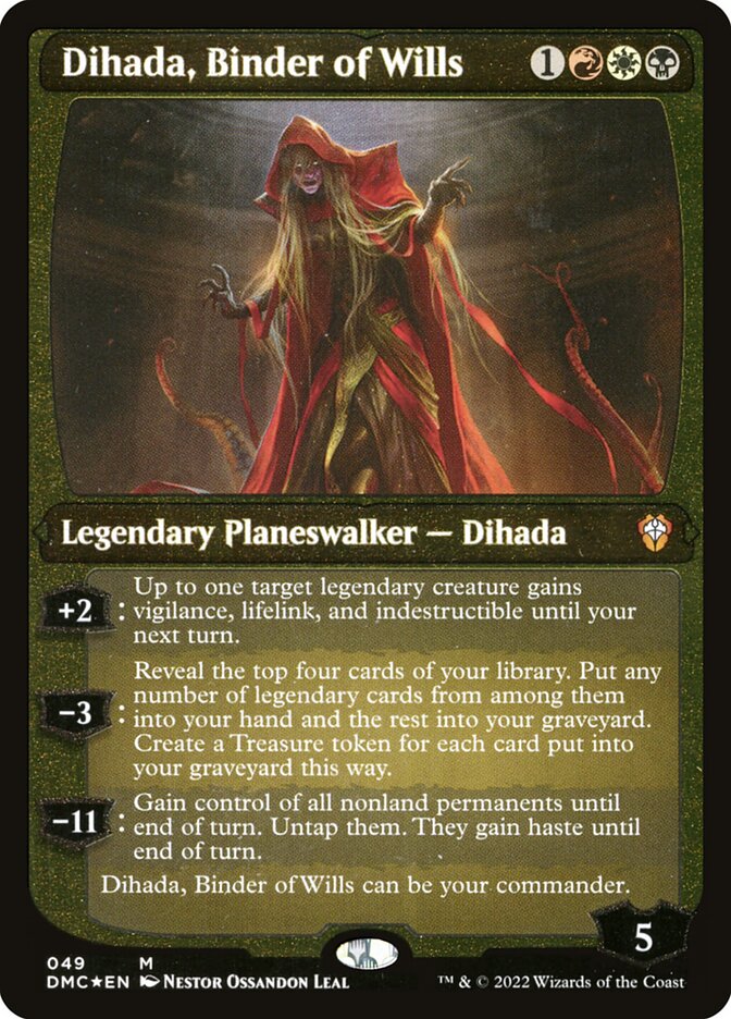 Dihada, Binder of Wills - Dominaria United Commander