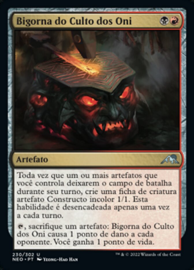 Bigorna do Culto dos Oni - Kamigawa: Neon Dynasty