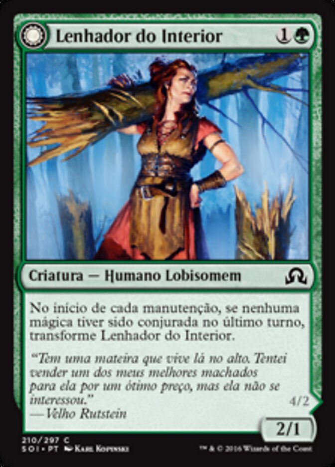 Hinterland Logger // Timber Shredder - Shadows over Innistrad