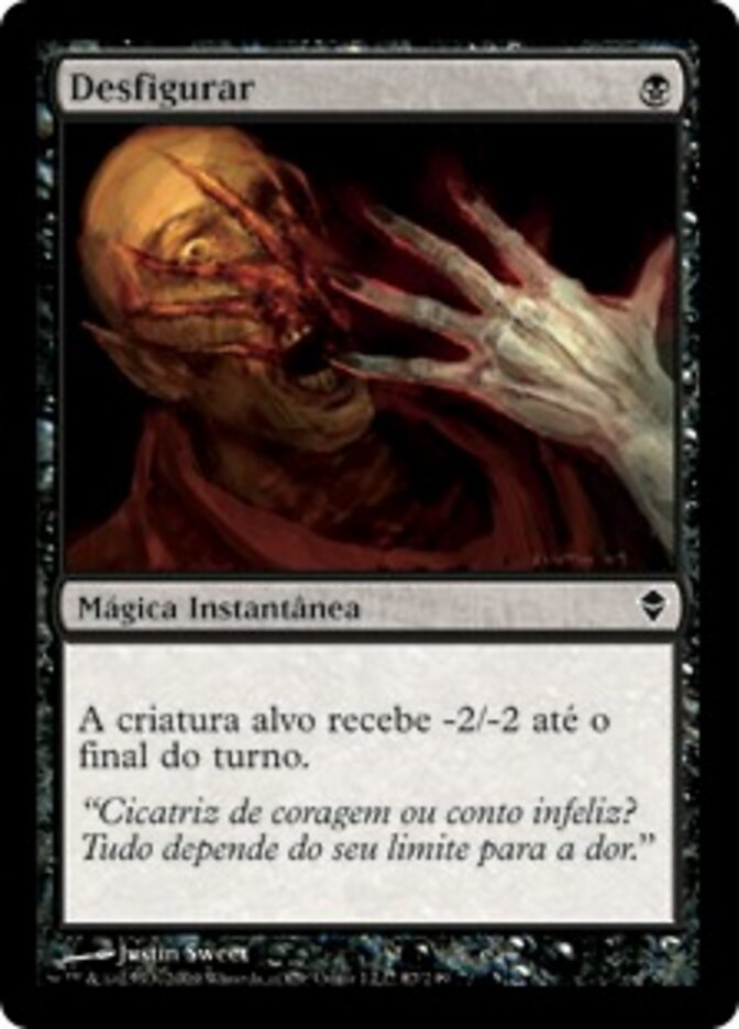 Desfigurar - Zendikar