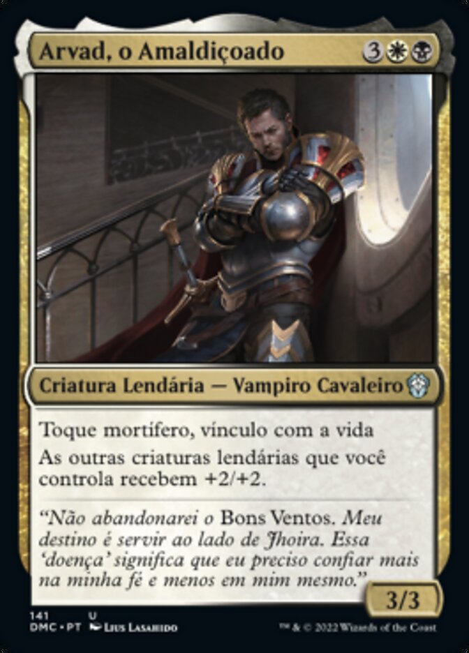 Arvad, o Amaldiçoado - Dominaria United Commander