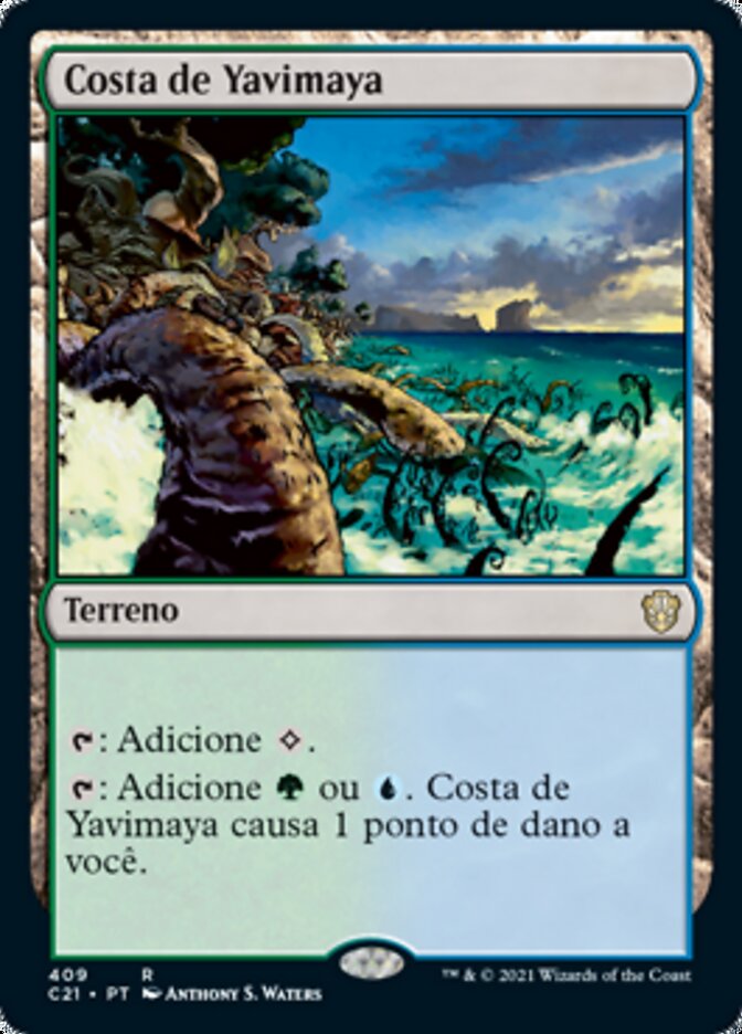 Costa de Yavimaya - Commander 2021