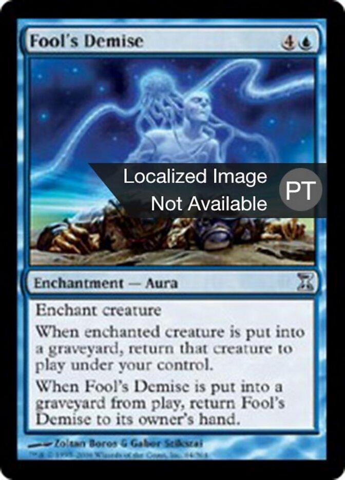 Falecimento do Tolo - Time Spiral