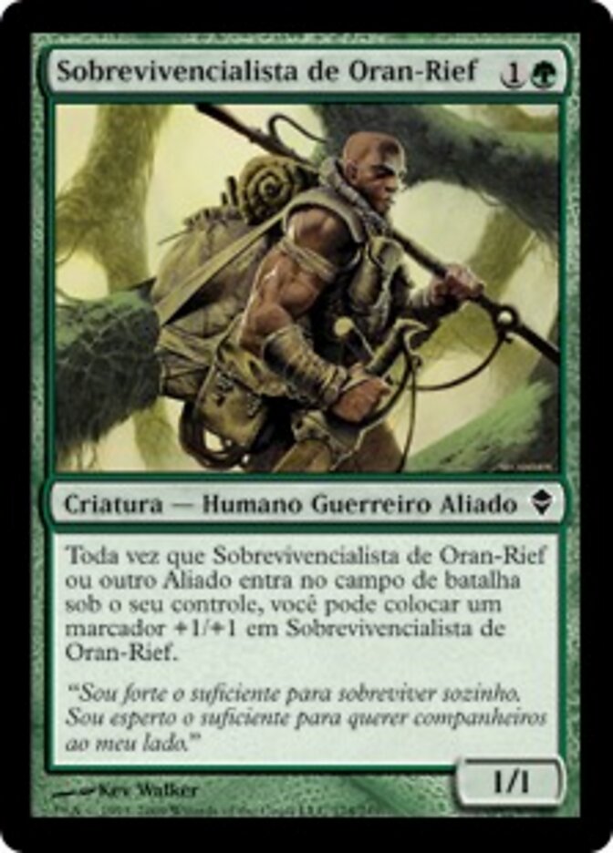 Sobrevivencialista de Oran-Rief - Zendikar