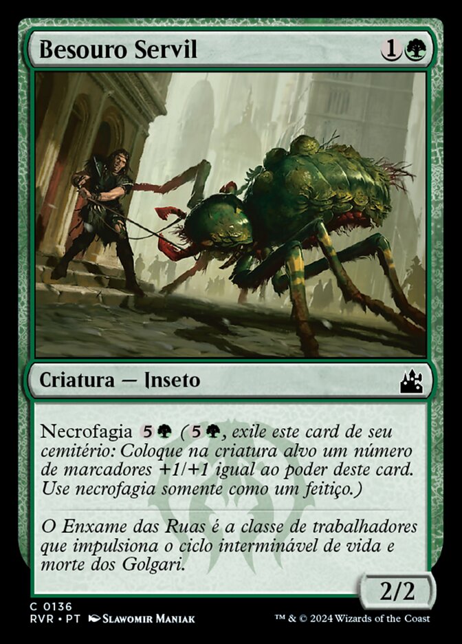 Besouro Servil - Ravnica Remastered