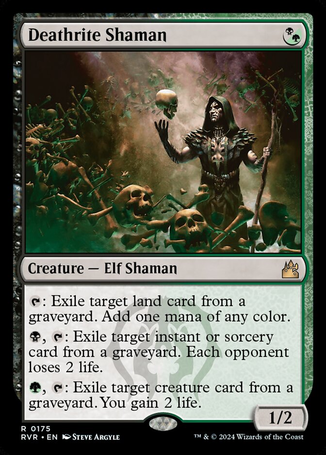 Deathrite Shaman, Ravnica Remastered (Divulgação/Wizards of the Coast)