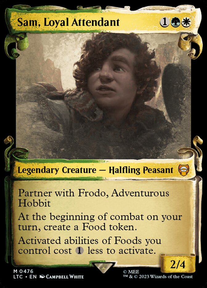 Sam, Loyal Attendant - Tales of Middle-earth Commander