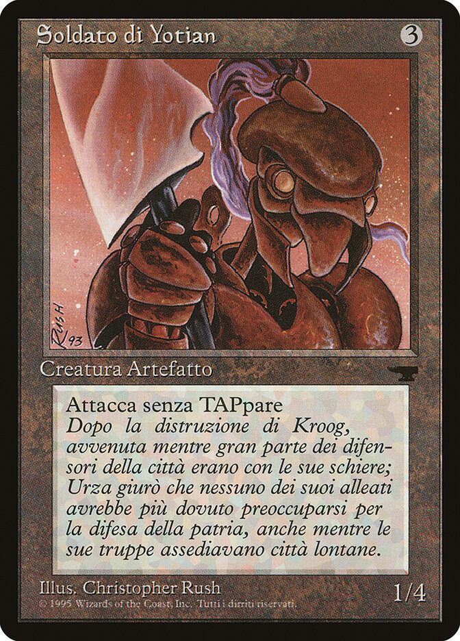 Soldato di Yotian - Rinascimento