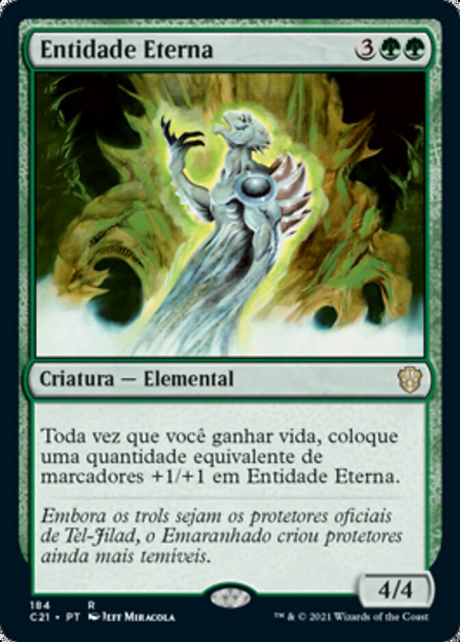 Entidade Eterna - Commander 2021