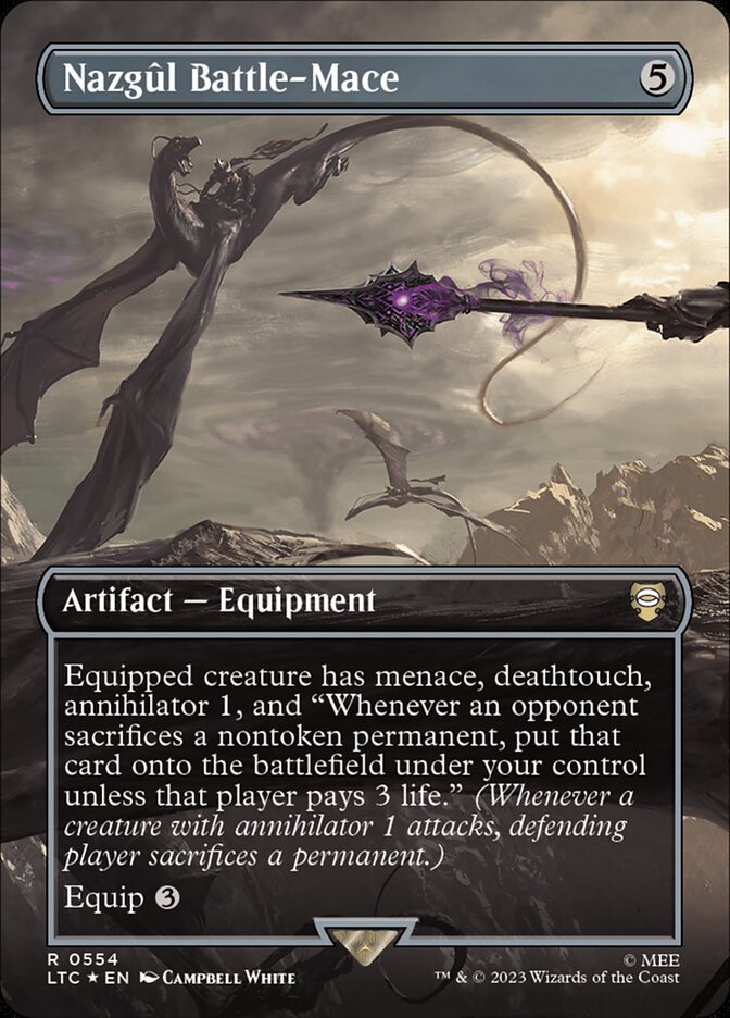 Nazgûl Battle-Mace - Tales of Middle-earth Commander