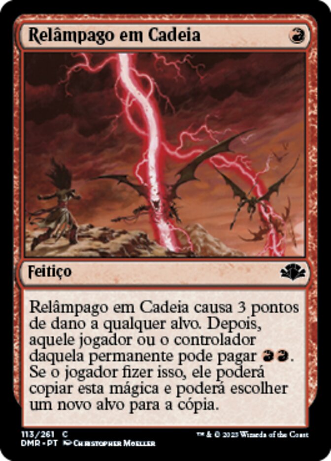 Relâmpago em Cadeia - Dominaria Remastered