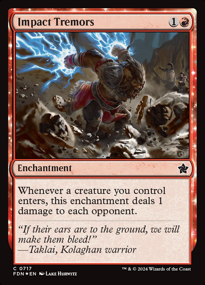 Impact Tremors - Foundations