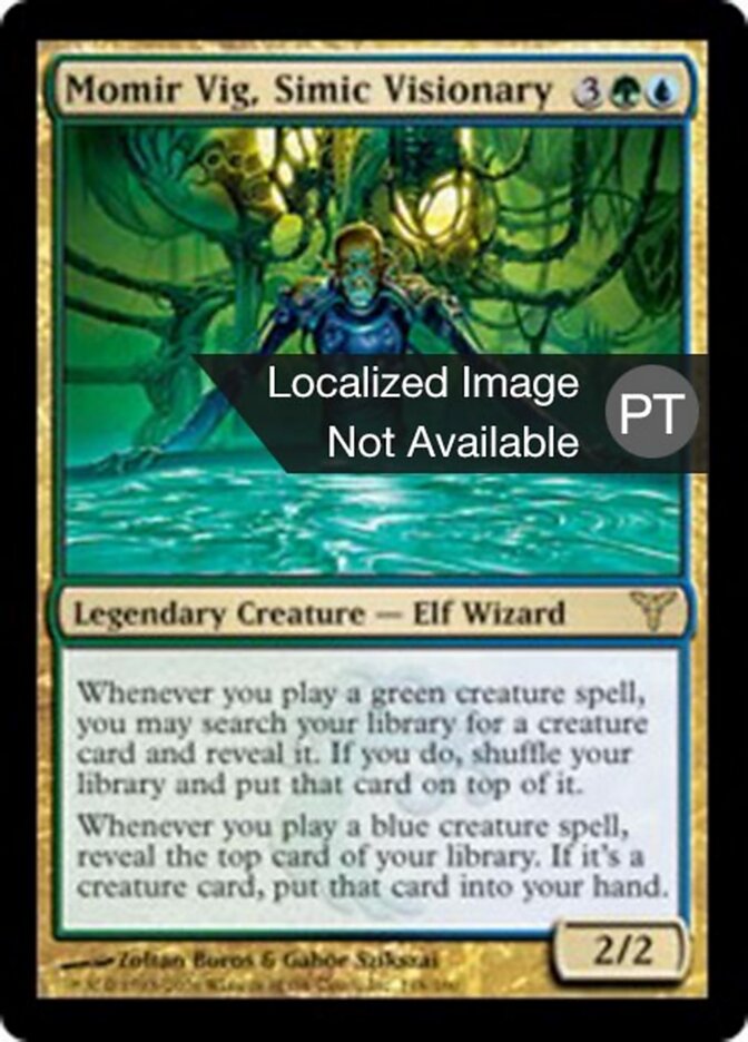 Momir Vig, Visionário Simic - Dissension