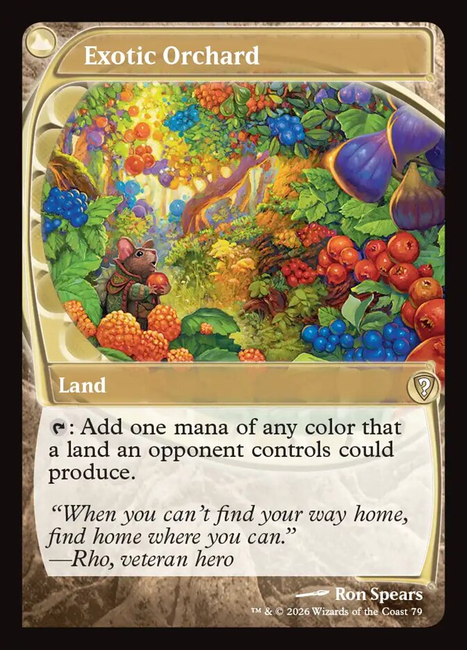Exotic Orchard - Mystery Booster Commander Edition