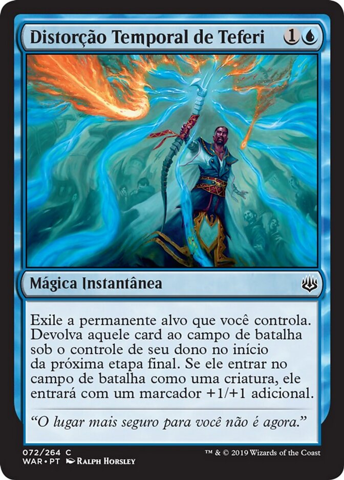 Distorção Temporal de Teferi - War of the Spark