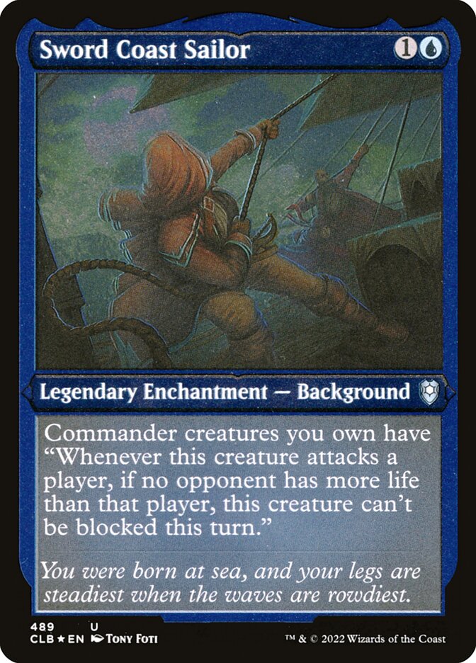 Sword Coast Sailor - Commander Legends: Battle for Baldur's Gate