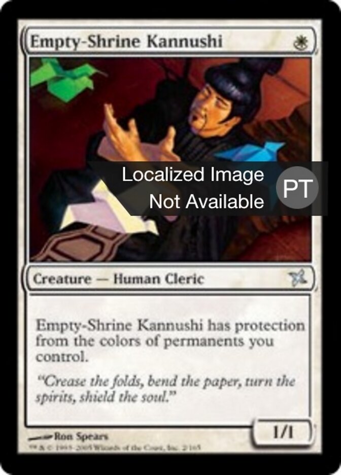 Kannushi do Sacrário Vazio - Betrayers of Kamigawa