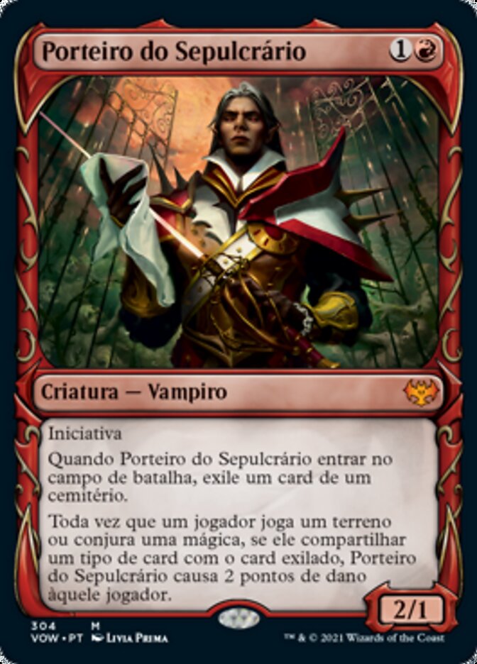 Porteiro do Sepulcrário - Innistrad: Crimson Vow