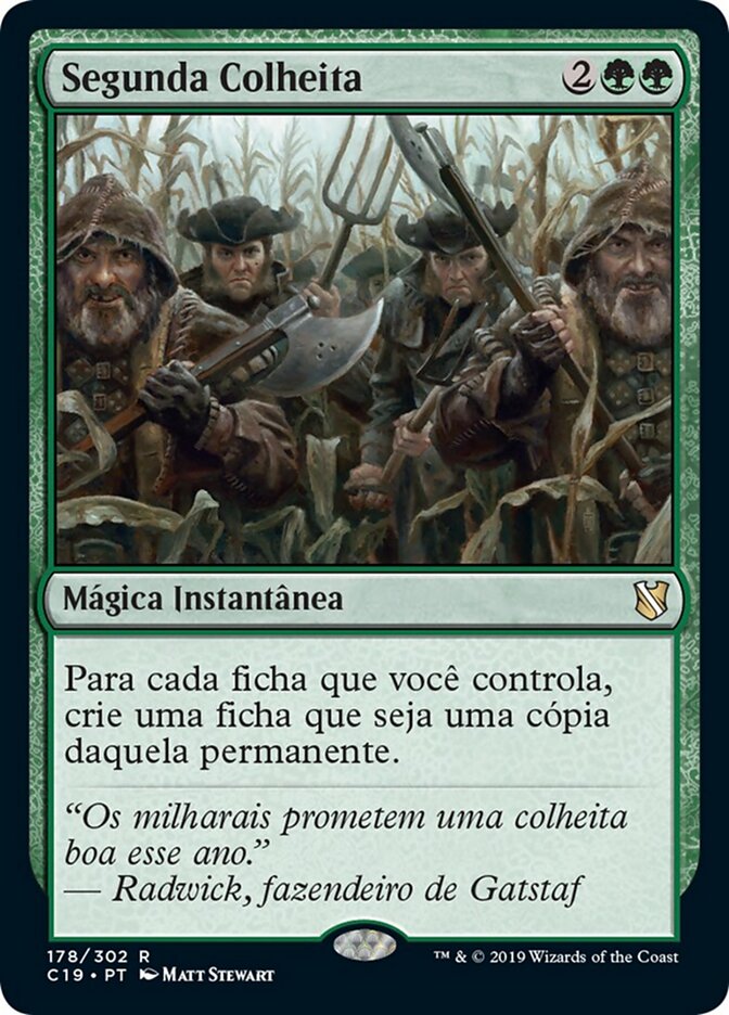 Segunda Colheita - Commander 2019