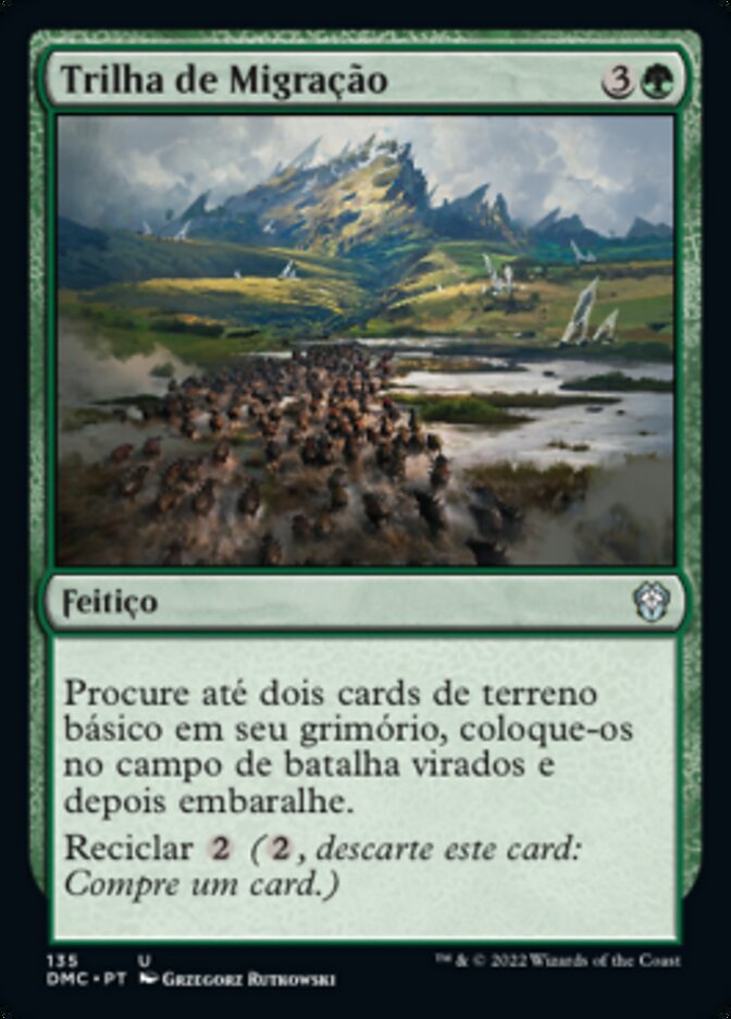 Trilha de Migração - Dominaria United Commander