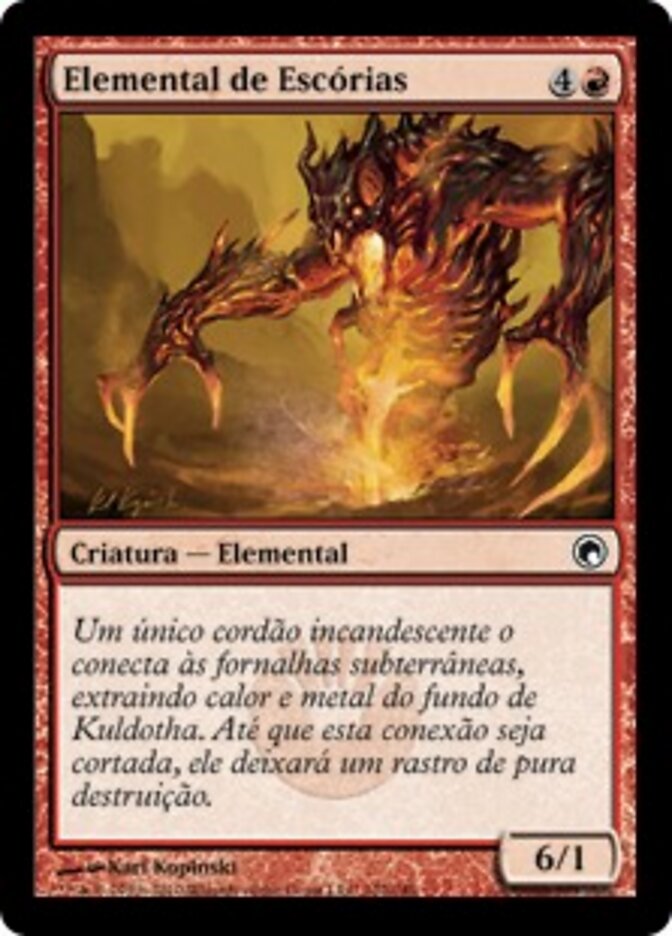 Elemental de Escórias - Scars of Mirrodin