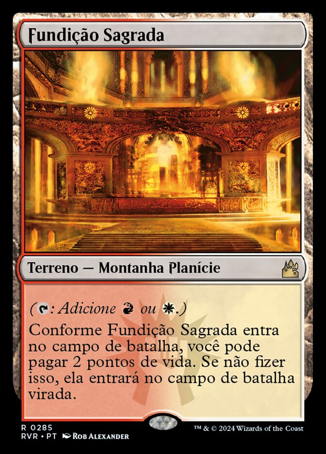 Fundição Sagrada - Ravnica Remastered