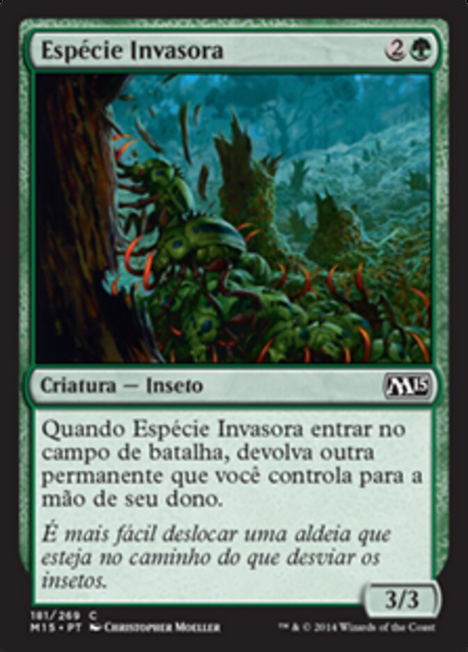 Espécie Invasora - Magic 2015