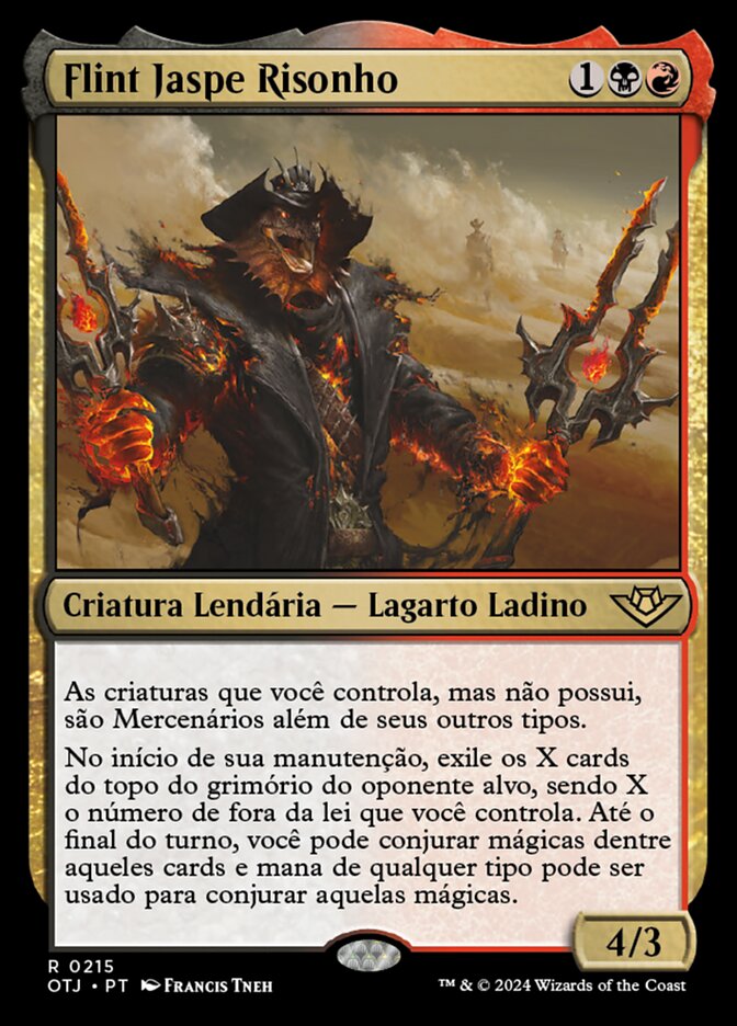 Flint Jaspe Risonho - Outlaws of Thunder Junction