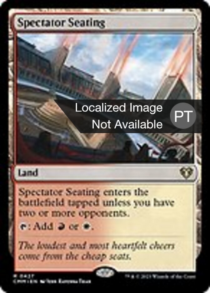 Lugar de Espectador - Commander Masters