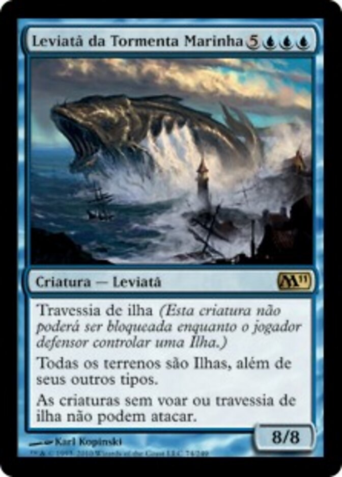 Leviatã da Tormenta Marinha - Magic 2011