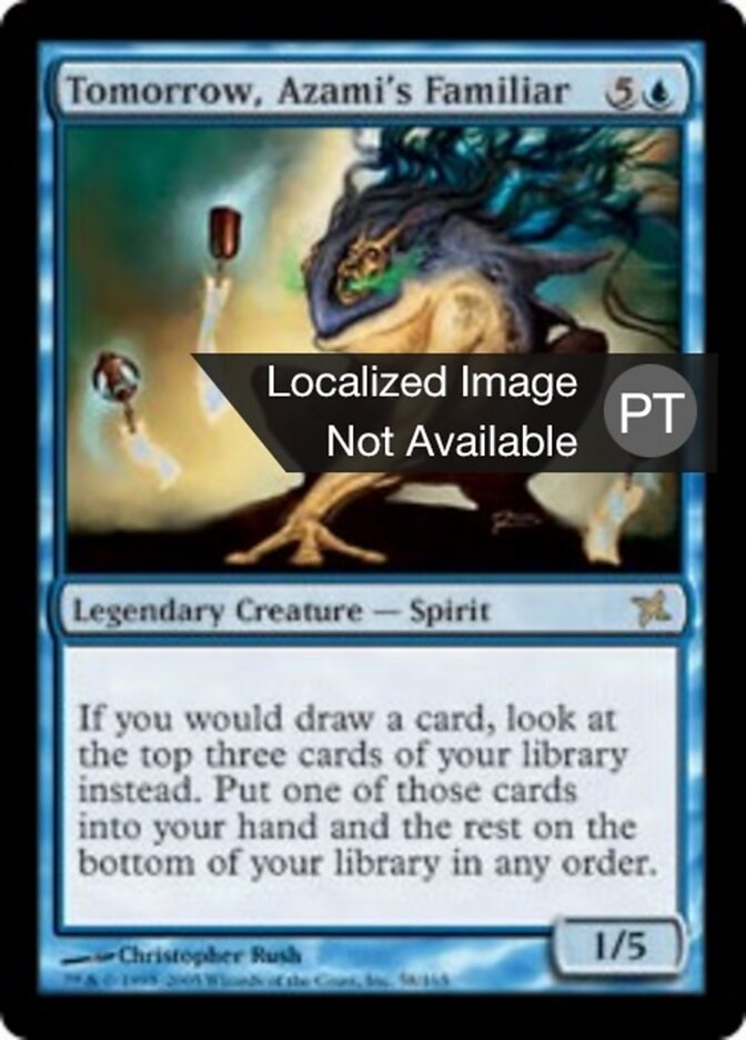 Amanhã, Familiar de Azami - Betrayers of Kamigawa