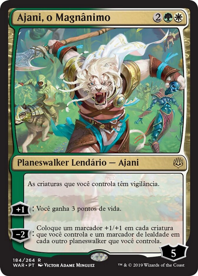 Ajani, o Magnânimo - War of the Spark