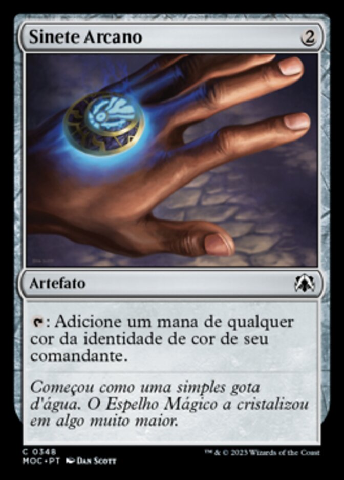 Sinete Arcano - March of the Machine Commander