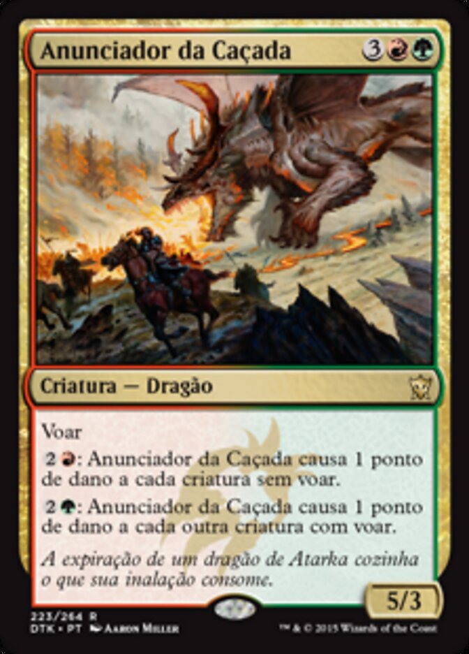Anunciador da Caçada - Dragons of Tarkir