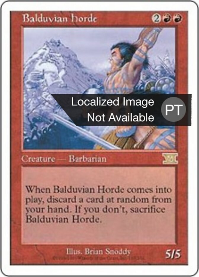 Horda Balduviana - Classic Sixth Edition