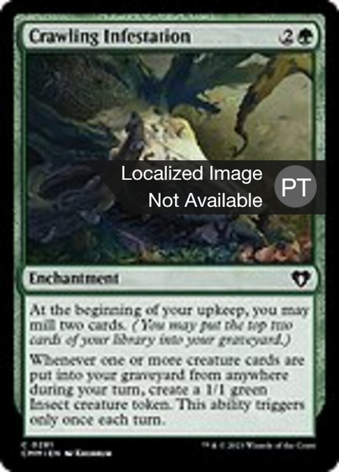 Infestação Rastejante - Commander Masters