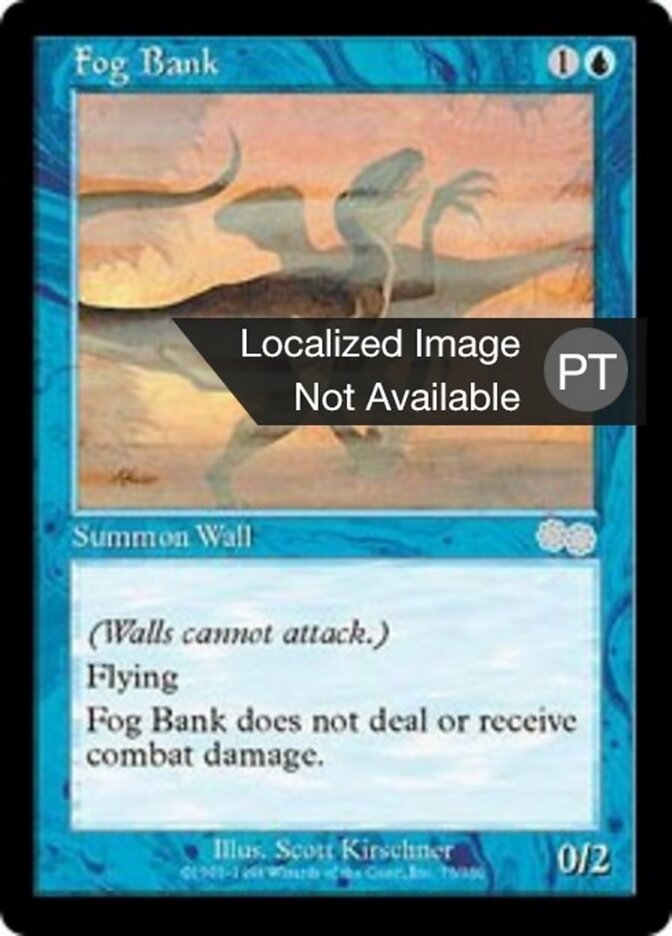Banco de Nevoeiro - Urza's Saga