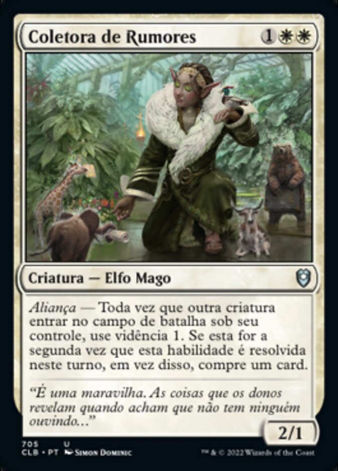 Coletora de Rumores - Commander Legends: Battle for Baldur's Gate