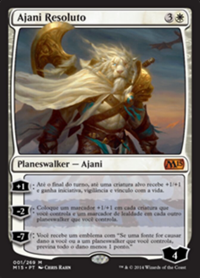 Ajani Resoluto - Magic 2015