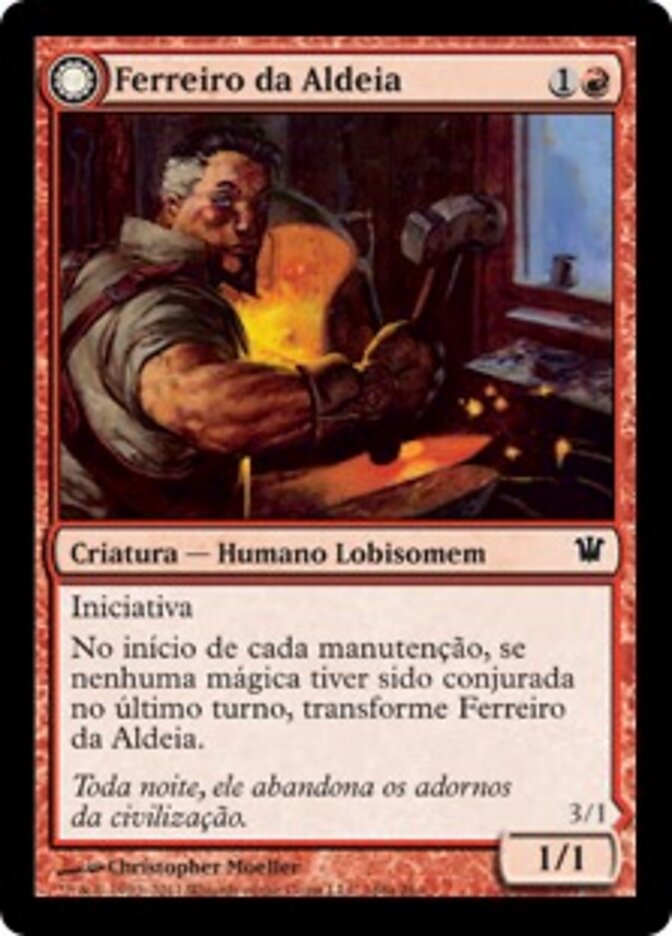 Village Ironsmith // Ironfang - Innistrad