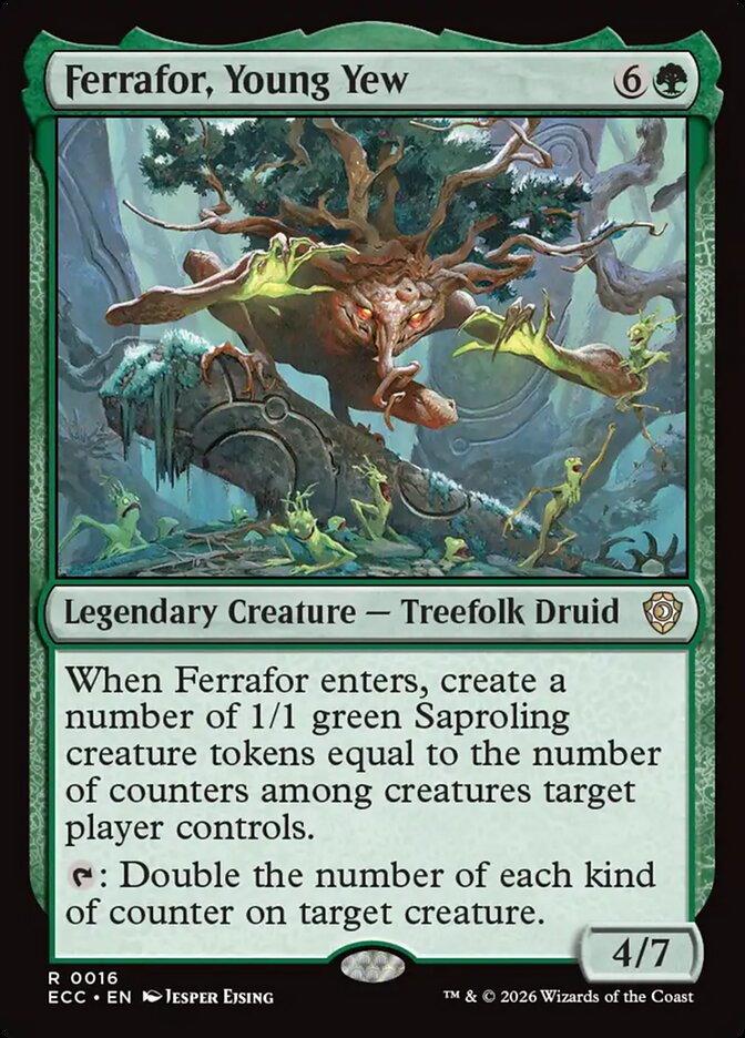 Ferrafor, Young Yew - Lorwyn Eclipsed Commander