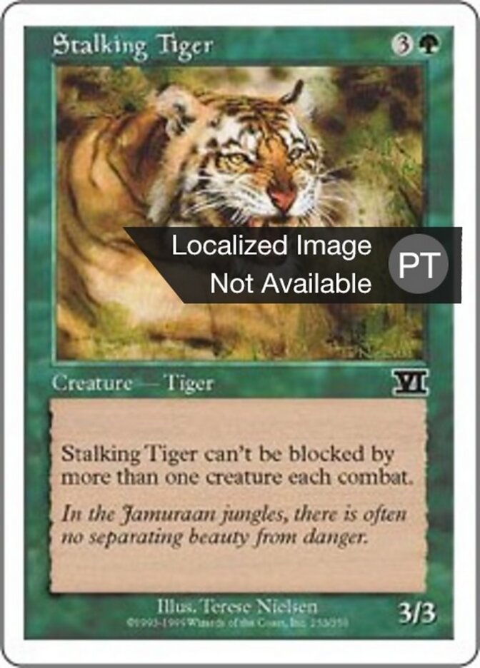 Tigre Caçador - Classic Sixth Edition