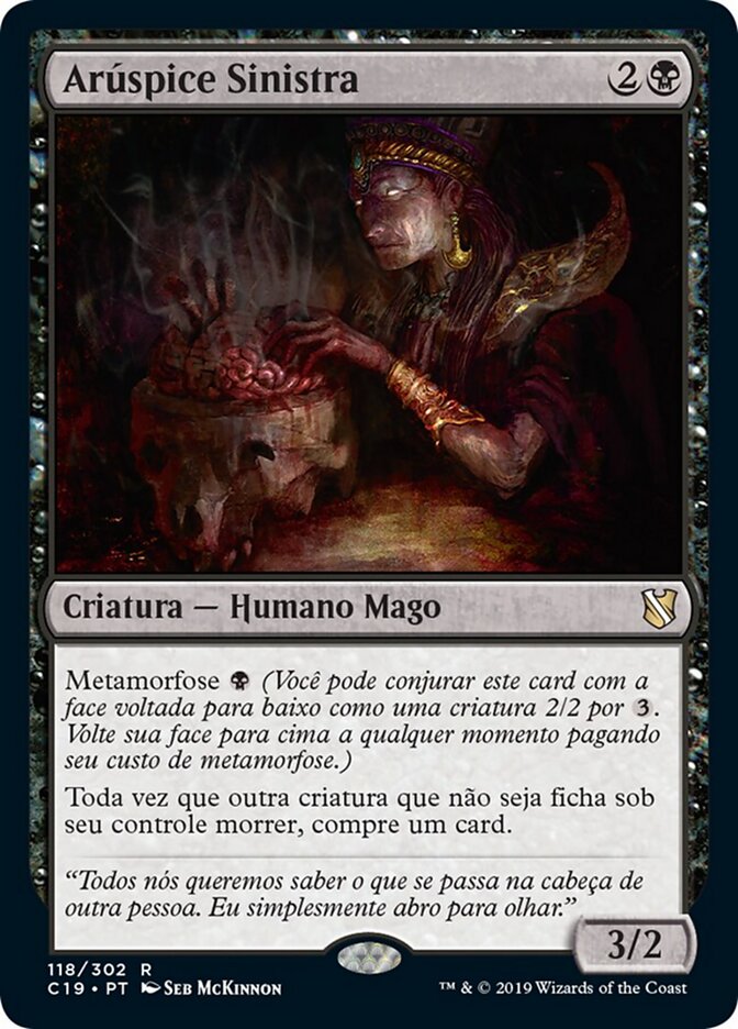 Arúspice Sinistra - Commander 2019