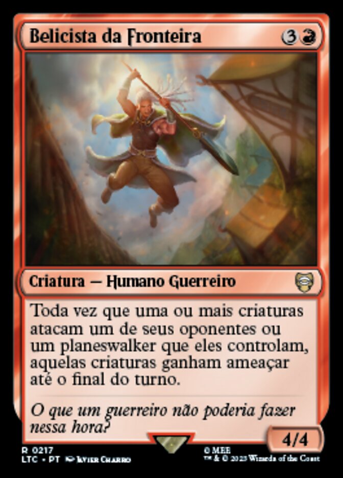 Belicista da Fronteira - Tales of Middle-earth Commander