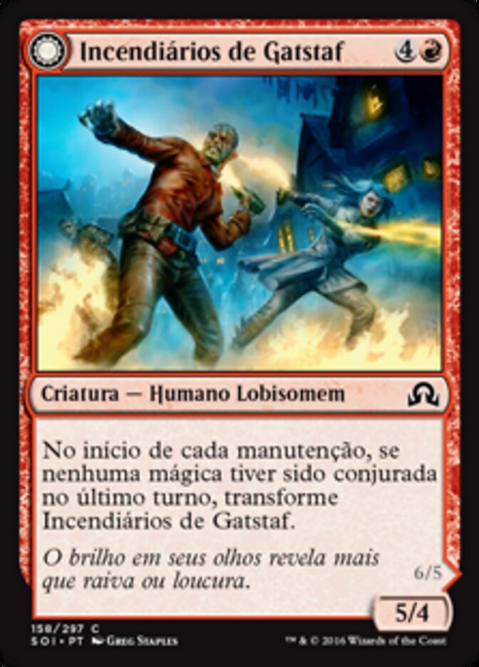 Gatstaf Arsonists // Gatstaf Ravagers - Shadows over Innistrad