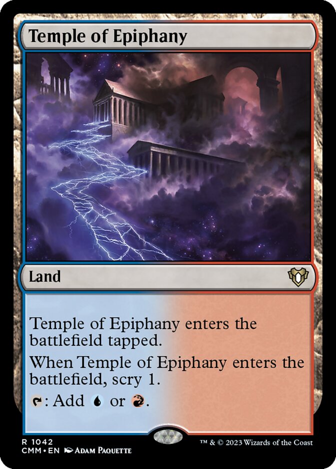 Temple of Epiphany - Commander Masters