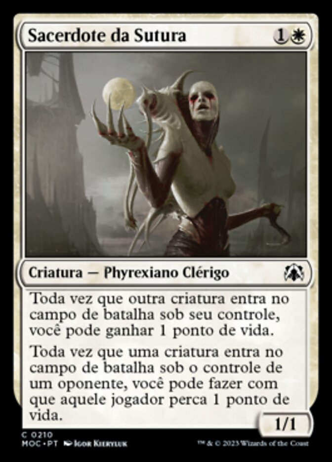 Sacerdote da Sutura - March of the Machine Commander