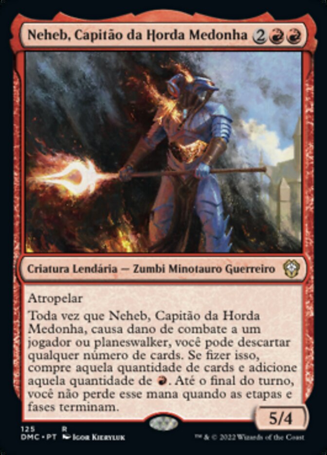 Neheb, Capitão da Horda Medonha - Dominaria United Commander