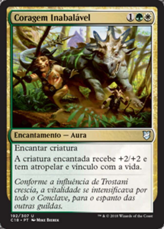 Coragem Inabalável - Commander 2018