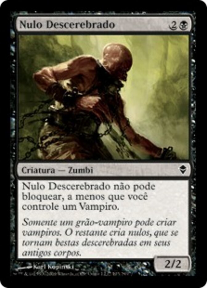 Nulo Descerebrado - Zendikar